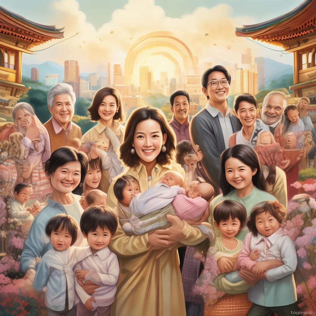 韩国生育率上升：探索政策与文化的创意融合之道 👶,🎉,🔍,🎨